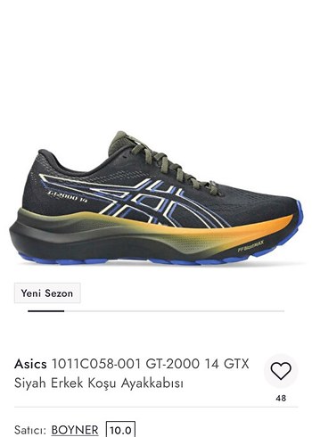 Asics gt-2000 14 gtx spor ayakkabı - Görsel 15