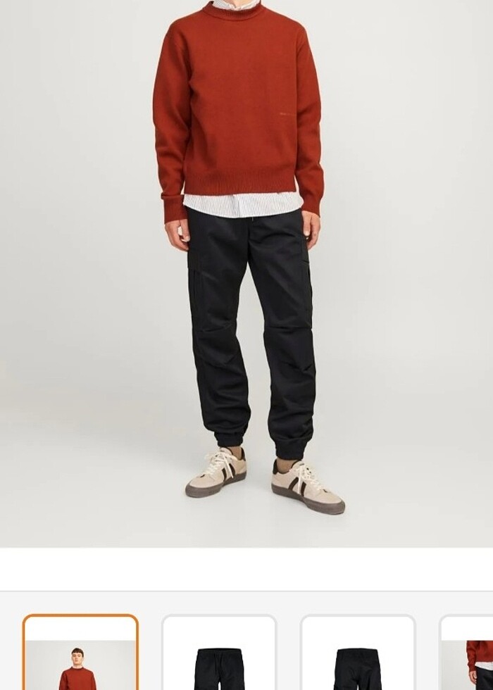 Jack Jones kargo pantolon  - Görsel 4