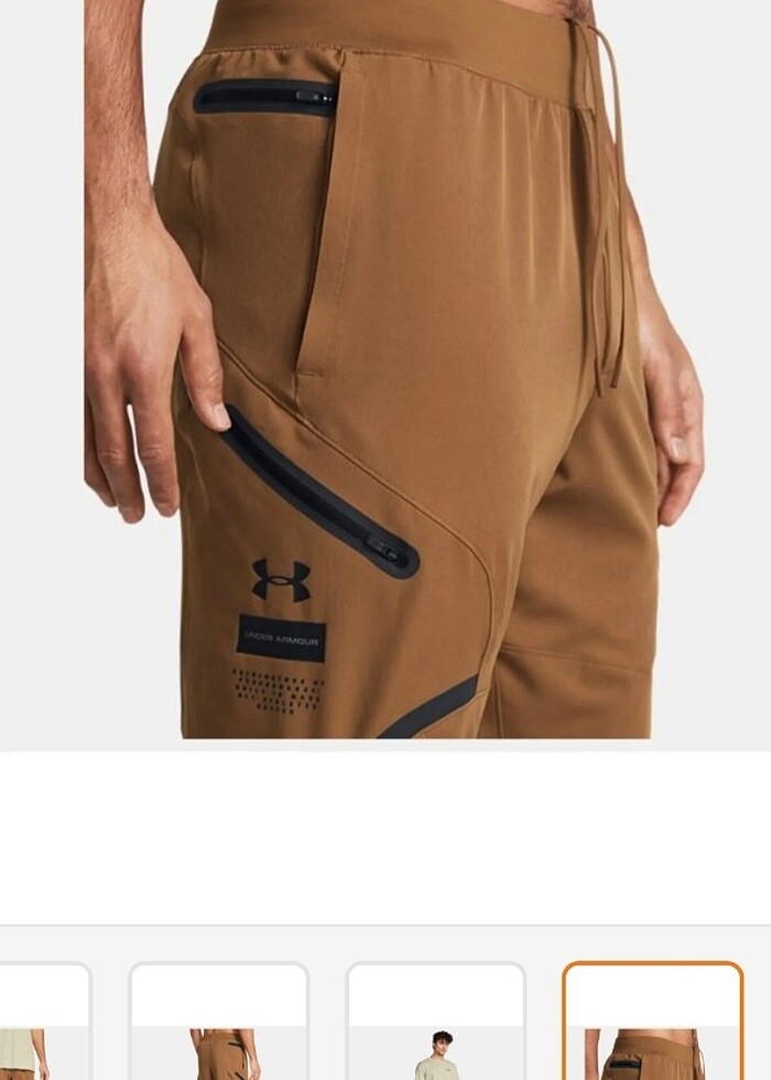 Under armour kargo eşofman altı erkek - Görsel 3