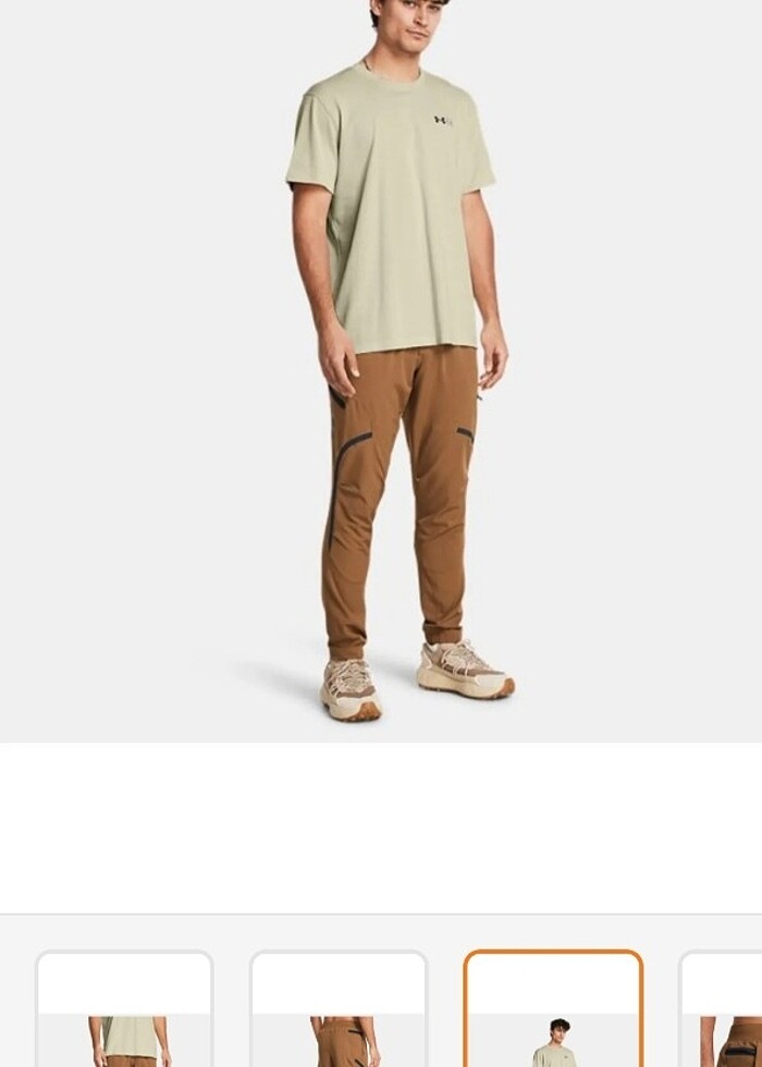 Under armour kargo eşofman altı erkek - Görsel 5