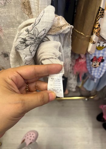 universal Beden çeşitli Renk İtalyan koton desenli elbise