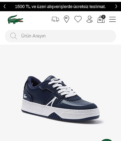 Lacoste spor ayakkabı