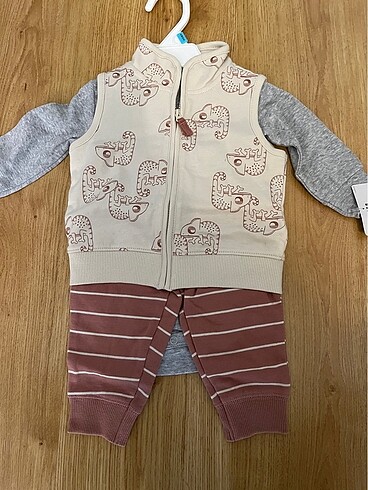 Carter's Carter?s yelekli üçlü set