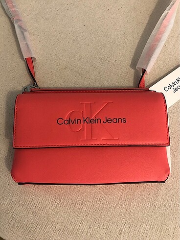  Beden pembe Renk Calvin Klein cüzdan çanta
