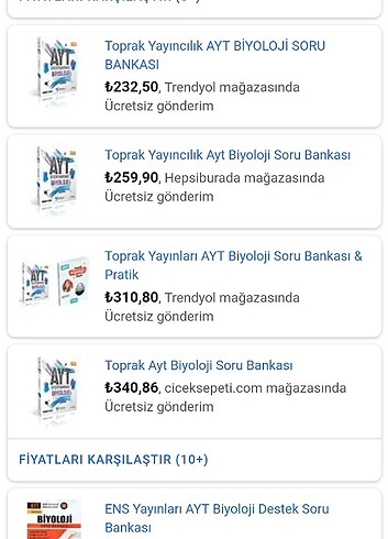  Toprak Ayt Biyoloji