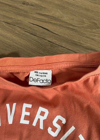 Defacto Defacto Turuncu Pamuklu Erkek Çocuk Tişört