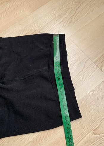 Termal Düz Siyah Kadın Tayt S - Görsel 4