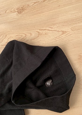 Termal Düz Siyah Kadın Tayt S - Görsel 3