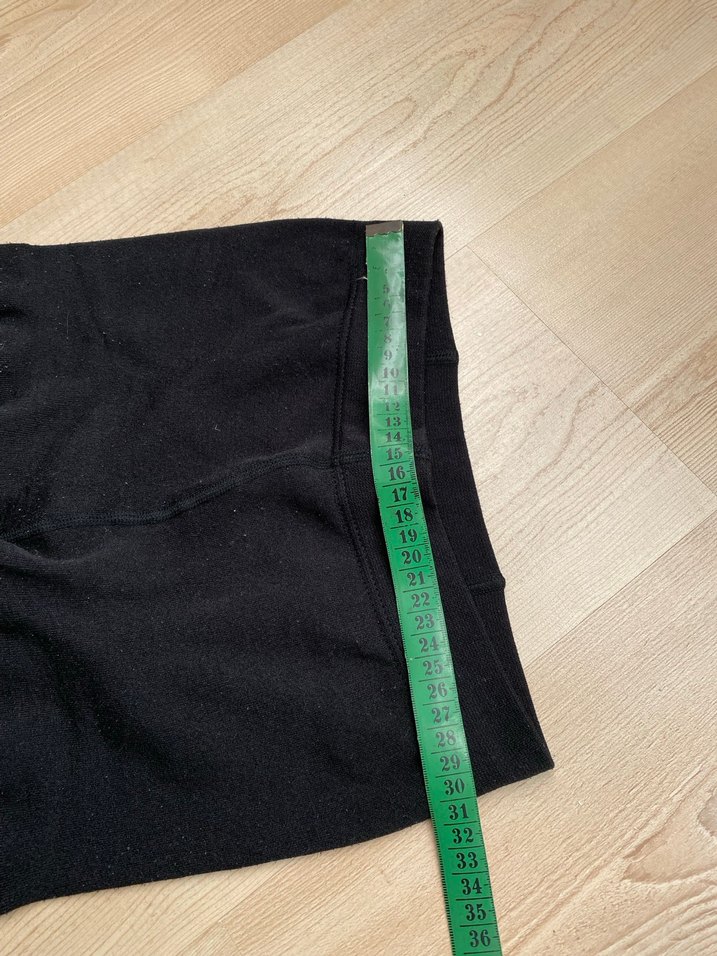 Termal Düz Siyah Kadın Tayt S - Görsel 4