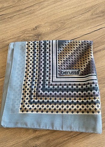 Gri Desenli Bohem Kadın Eşarp - Görsel 9