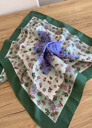 Bohem Çok Renkli Kadın Fular - Görsel 6