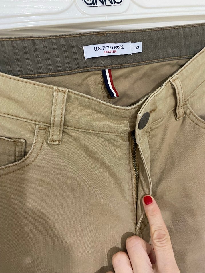 Bej Regular Fit Erkek Pantolon  33 - Görsel 3