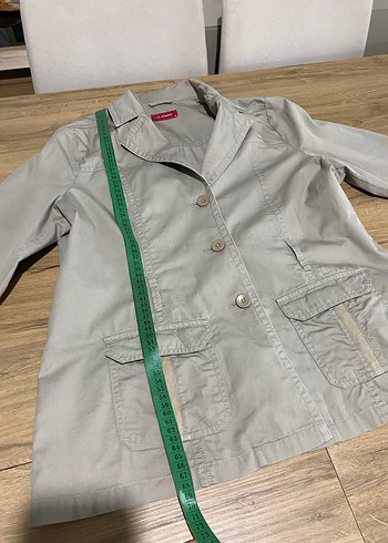 Lcwaikiki Bej Düğmeli Bej Kadın Ceket 44 - Görsel 8