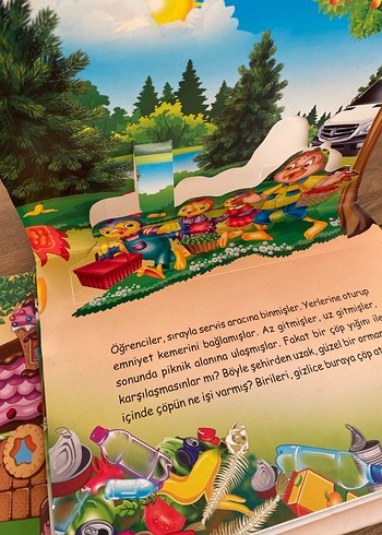 3'lü Çocuk Kitap Seti: Piknik, Hansel ve Gratel, Sinbad - Görsel 6