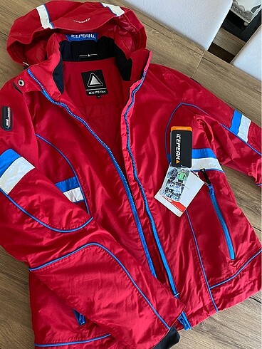 m Beden kırmızı Renk ICEPEAK Kırmızı Kadın Kayak Montu M
