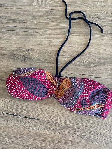 Desenli bikini üst 40 L beden