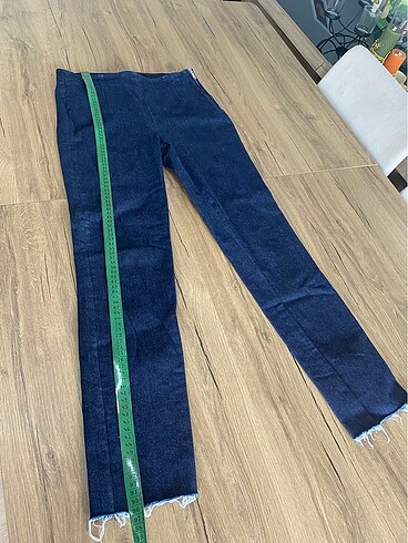 H&M Kadın Kot dar paça pantolon 36