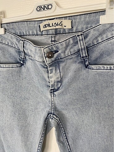 m Beden Adil Işık Buz Mavisi Kadın Jeans M