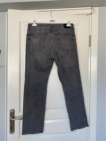 Koton Koton Erkek Gri Kot Pantolon jeans