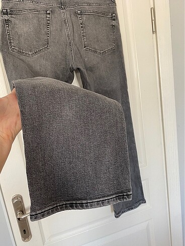34 Beden Koton Erkek Gri Kot Pantolon jeans
