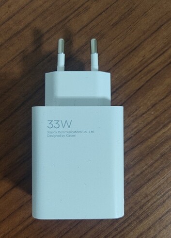 33w xiaomi şarj adaptörü