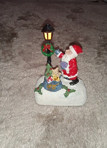 Noel Baba yılbaşı ışıklı figür