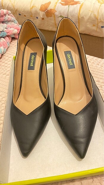 38 Beden siyah Renk Stiletto