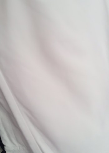 Zara Düğmeli Beyaz havuç pantolon