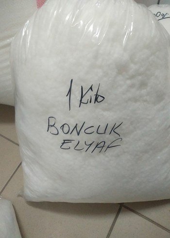 Beden beyaz Renk 1 sınıf silikon boncuk elyaf