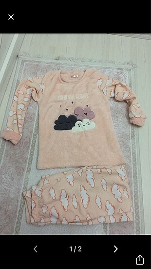 Peluş polar pijama