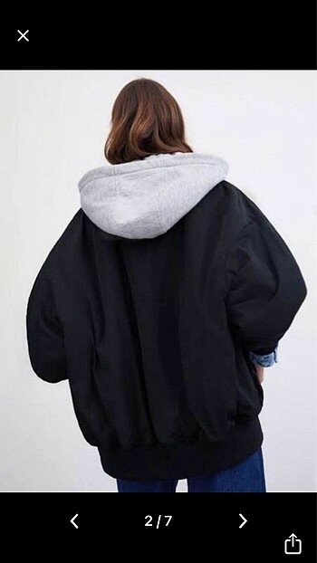 Zara zara bomber ceket