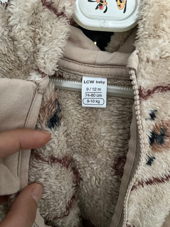 Kürklü Baskılı Ayaklı Bebek Erkek Tulum - Görsel 2