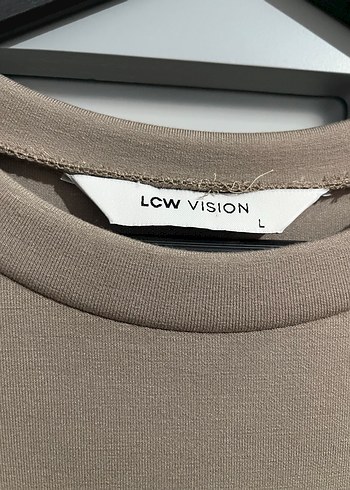 Bej Kadın Uzun Kısa Kollu elbise - Görsel 2