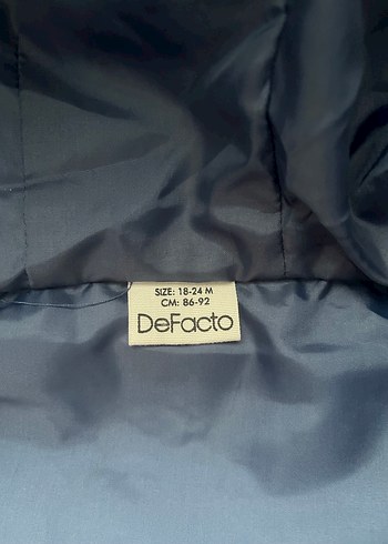 Erkek Çocuk Mavi Kapüşonlu şişme Yelek - Görsel 2