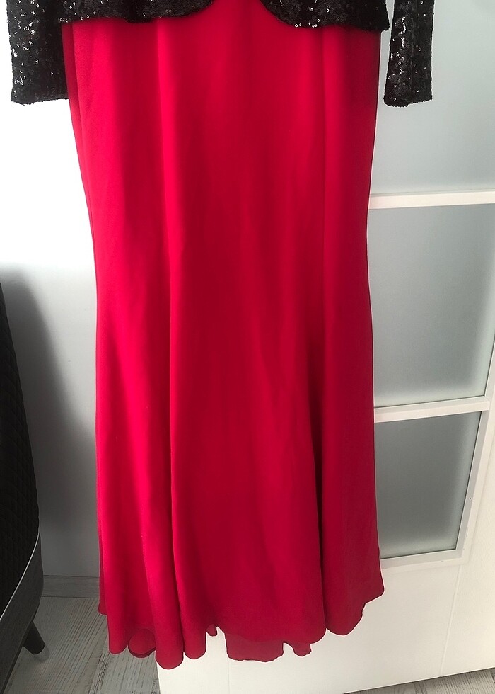 Balık model abiye elbise - Görsel 3