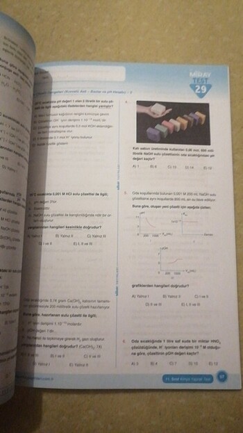  Beden Renk 10. Sınıf Kimya yaprak test