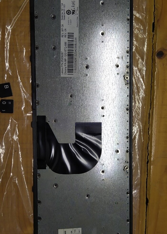 Lenozo z500 klavye bazı tuşları yok orjinal - Görsel 4