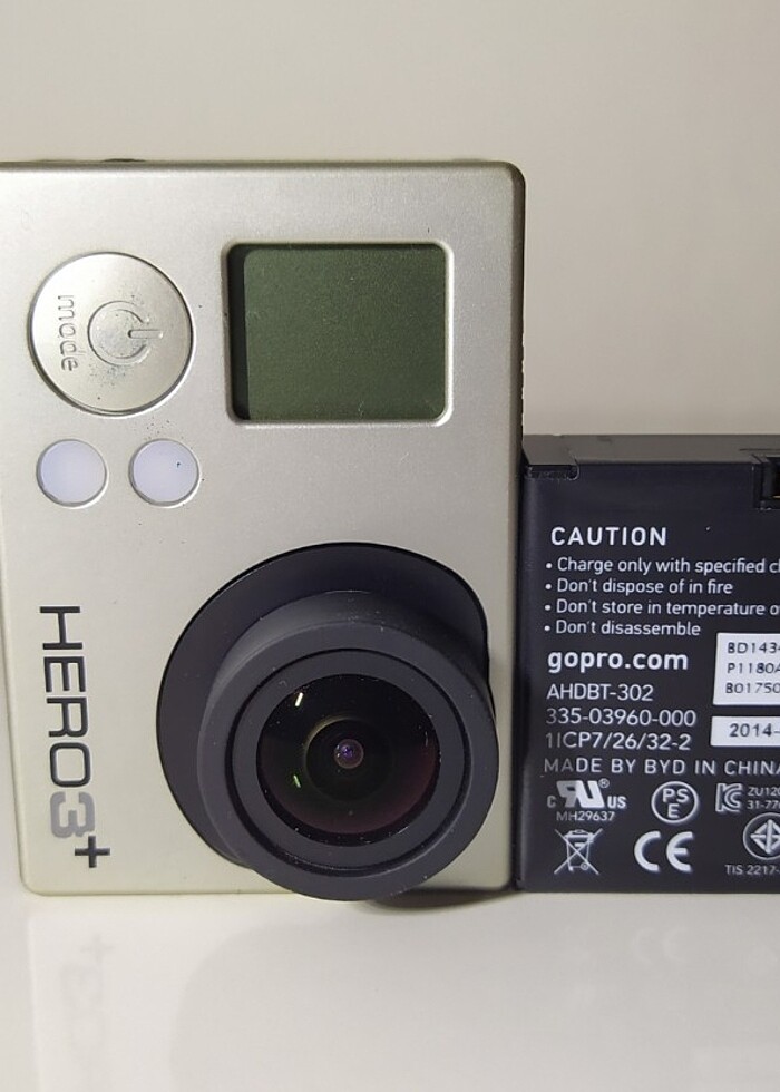 Gopro Hero 3 Silver Plus / TERTEMİZ ÇİZİKSİZ - Görsel 2