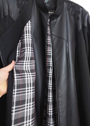 Tekbir kaşe manto - Görsel 7