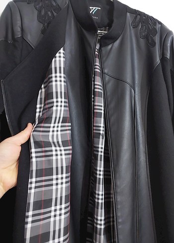 Tekbir kaşe manto - Görsel 3