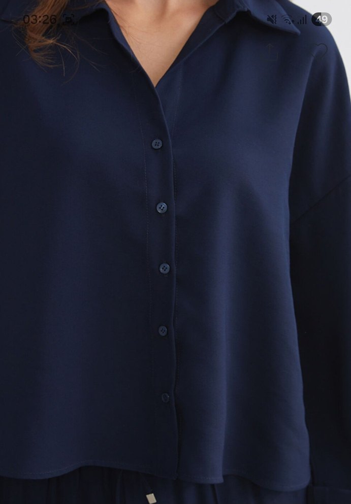 LCW kadin gömlek,48,50,52 bedene uyumlu - Görsel 3