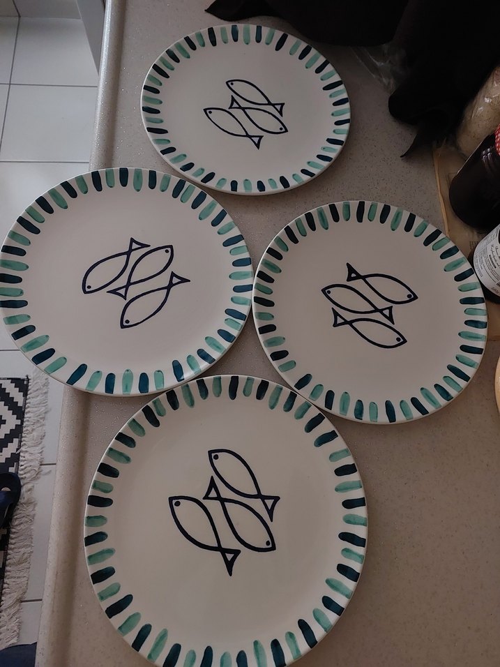 4 büyuk 2 kücuk LCW tabaklar - Görsel 5