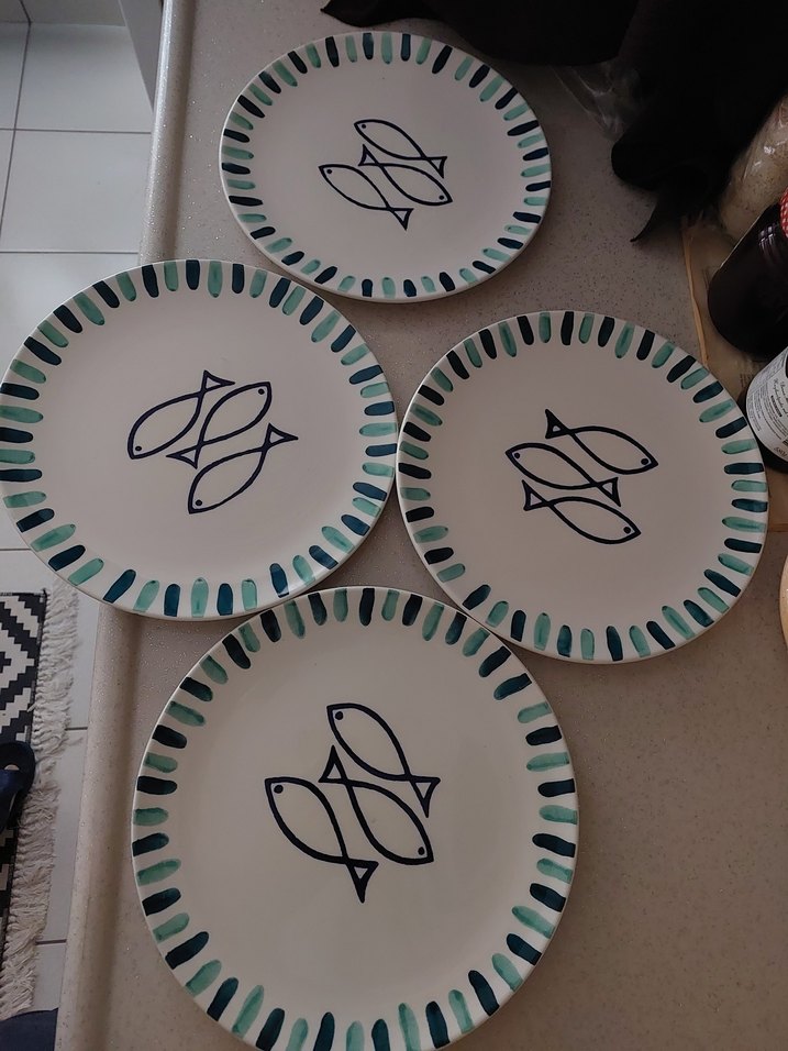 4 büyuk 2 kücuk LCW tabaklar - Görsel 2