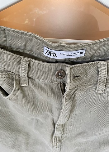 Zara Haki Kot Pantolon