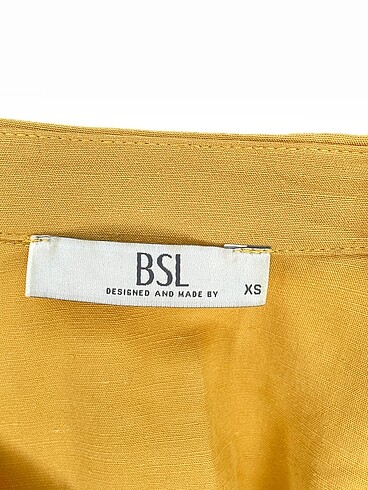 xs Beden sarı Renk BSL FASHION Kısa Tulum %70 İndirimli.