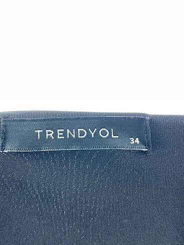 34 Beden siyah Renk Trendyol & Milla Uzun Elbise %70 İndirimli.