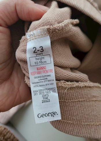 Mickey Baskılı Kahverengi Takım - Görsel 8