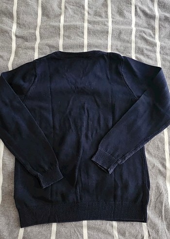 Polo Assn Erkek Çocuk Lacivert V Yaka Kazak - Görsel 2