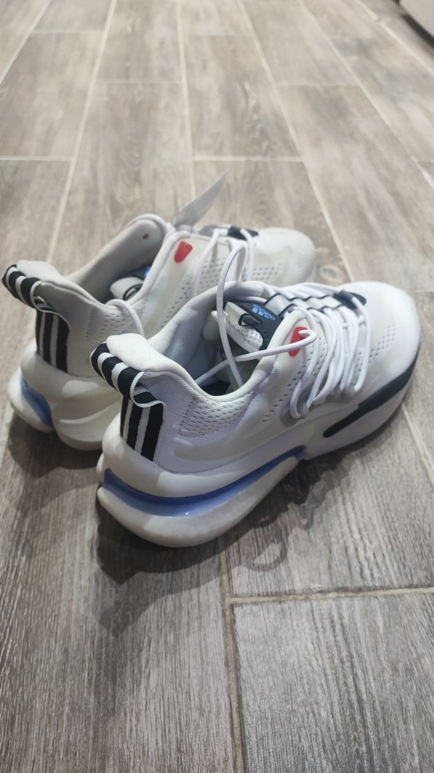 Adidas Alphaboost V1 Erkek Beyaz Koşu Ayakkabısı HP2757 - Görsel 2