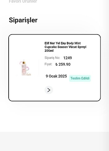 Diğer Body mist vücut spreyi 